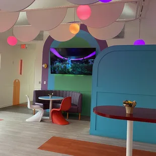 Main area for the Drag Brunch.