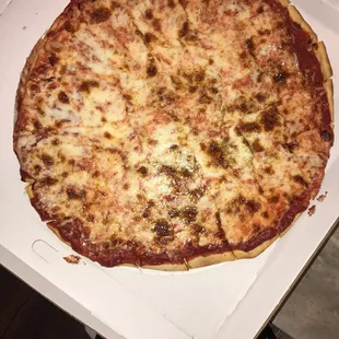 Extra cheese extra sauce