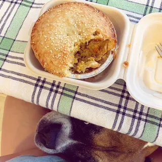 (D) Roasted Veggies & Yellow Curry (V)