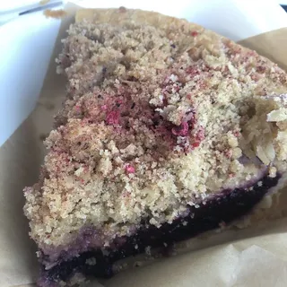 (D) Pear Frangipane Crumble - Slice