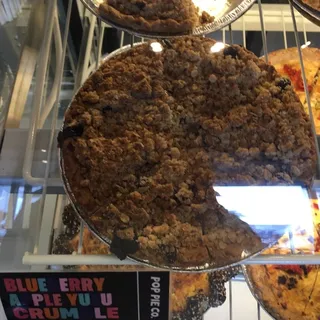 (D) Blueberry Apple Yuzu Crumble (V) - Slice