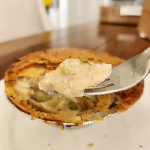 Classic chicken pot pie