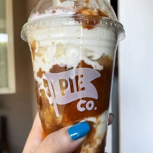 Caramel apple piescream