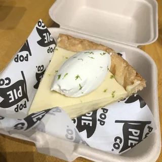 (D) Key Lime Pie - Slice