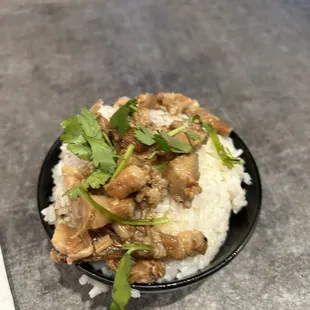 Braised Pork Over Rice