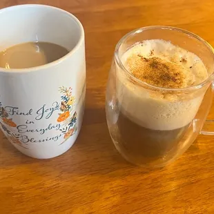 Dirty Spice Latte and Kim's Coffee