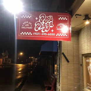 Pop on by for a pizza pie!