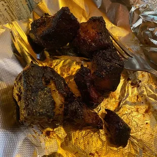Burnt Pork Ends (ate half already)