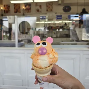 Animal ice cream cone!