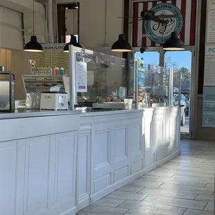 a view of the counter