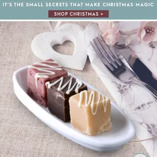 We cater fudge for Weddings and parties