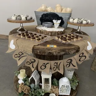 Pop's Sweets provided dessert for our rehearsal dinner!