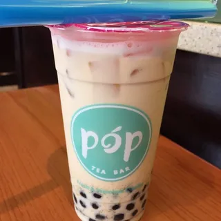 B5. Mango Green Milk Tea