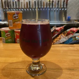A sour beer