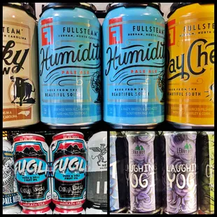 Some of their beer selection offerings