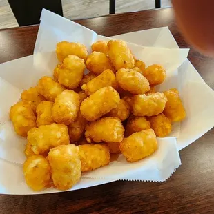 Crunchy tator tots