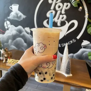 House Special Milk Tea w/ coffee jelly and boba