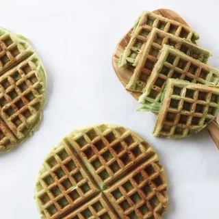 Pandan Waffle