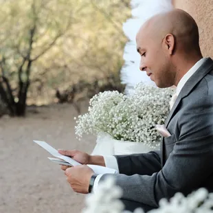 Church ceremony &amp; backyard reception for Lauren &amp; chris