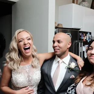 Church ceremony &amp; backyard reception for Lauren &amp; chris