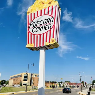 a sign for a movie theater