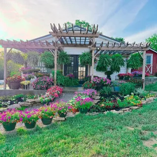 A springtime view of the PFF on farm storefront!