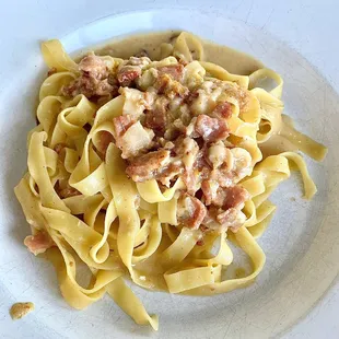 fettuccine carbonara
