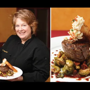 Filet with Potato Cannoli