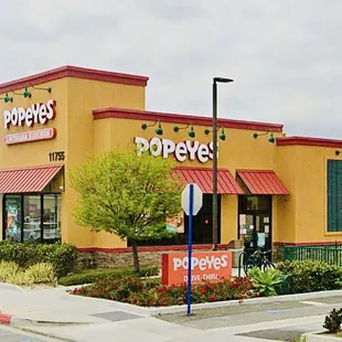 Outside of this Popeyes location.