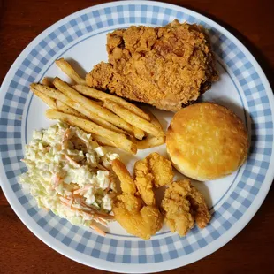Ordered the family meal and some fried shrimp