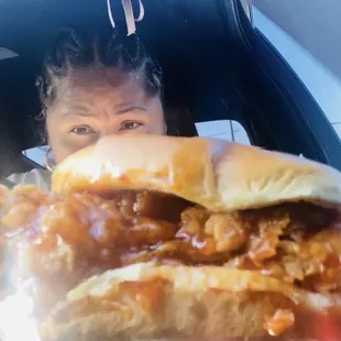 Megan the stallion hottie sandwich