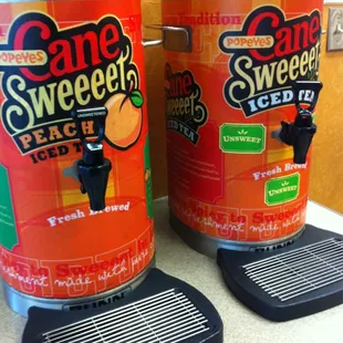 two cans of cane sweeter