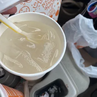 Supposed to be water, but ...