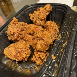 Honey Lemon Pepper Sauce on wings