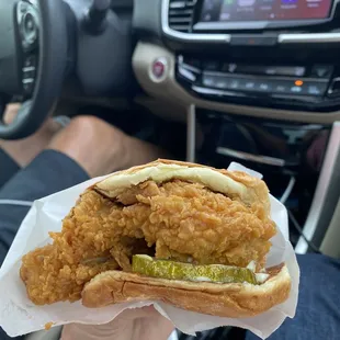 Love their classic chicken sandwich