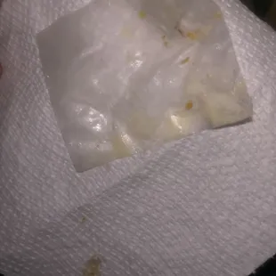 Plastic from Classic Chicken Sandwich Combo