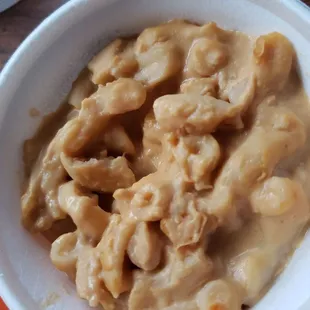 I guess this is supposed to be mac &amp; cheese....
