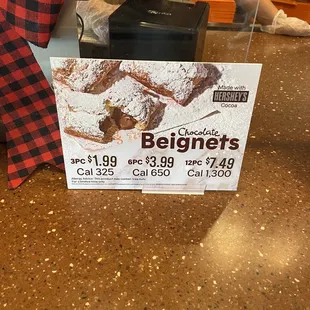 No more beignets.
