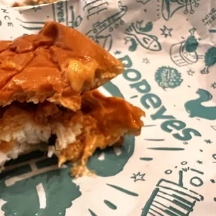 Dead fly in chicken sandwich