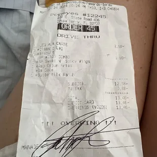 That&apos;s what he scribbled and berated me about not having to tell me his name