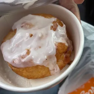 Strawberry biscuit