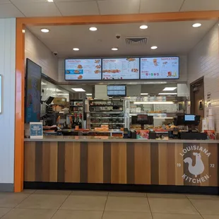 This is where you order food