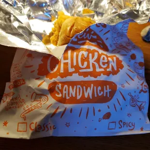 Mgr states Spicy and Classic are same