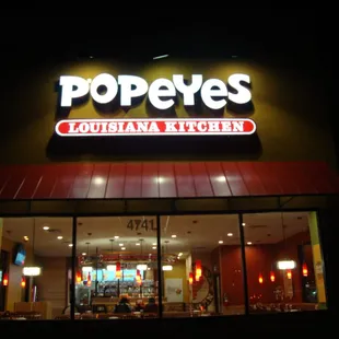 Popeye's 4741 North Tower Road, Denver, CO 80249 Storefront February 11th 2016 visit.