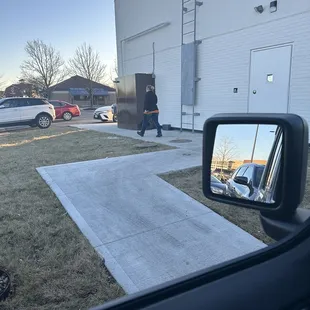 Your smoker who would rather sneak out versus help clear the drive thru line