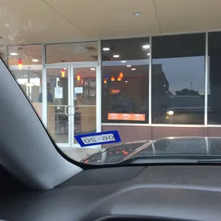 the inside of a restaurant