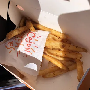 The side fries