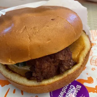 NEW Spicy Blackened Chicken Sandwich