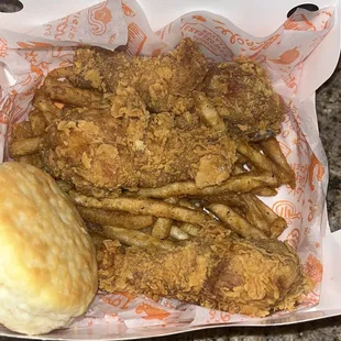 3 twice fried legs