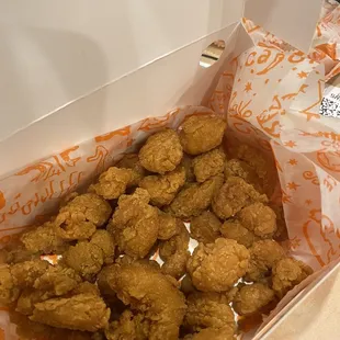 a box of fried chicken